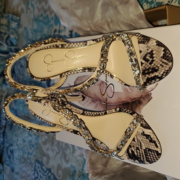 Brand new open toe Jessica Simpson very sexy and very light - Picture 2 of 8